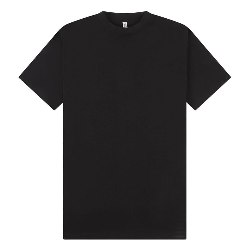 Casual Classics Unisex Adult Supreme Combed Extended Neckline Oversized T-Shirt